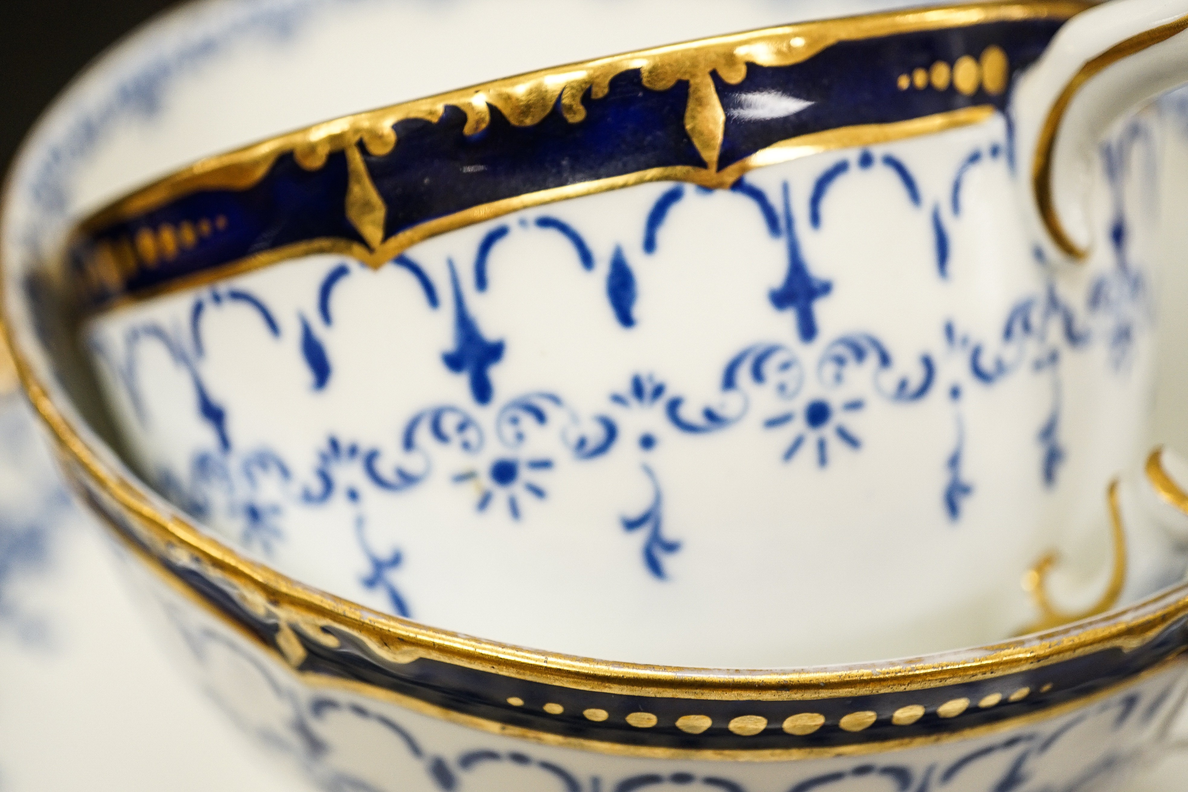 A Royal Crown Derby tea service, 1920s